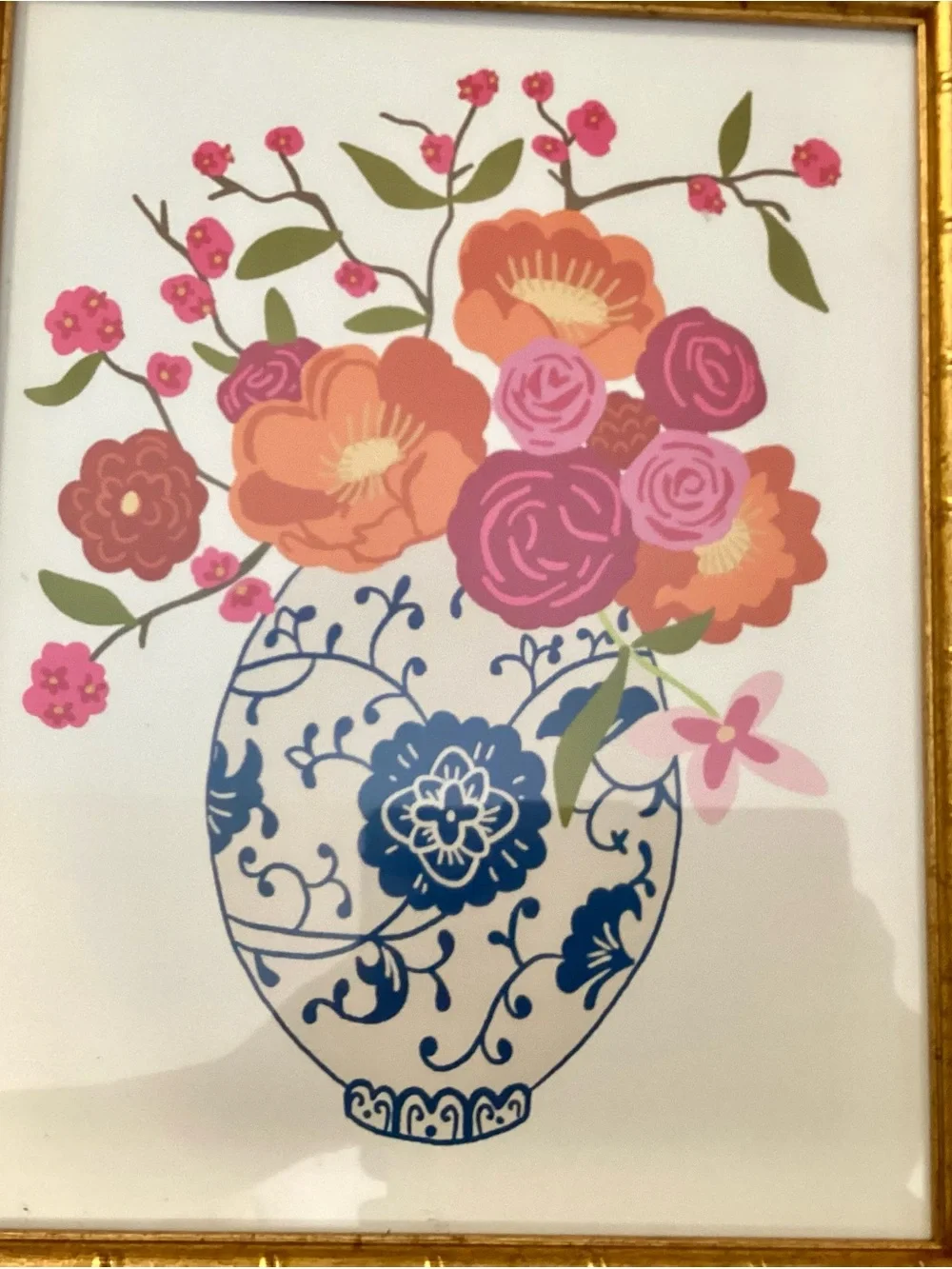 N/A vibrant floral
